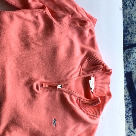 Vineyard Vines Sweatshirt 3/4 zipper Size Medium - Picture 2 of 9